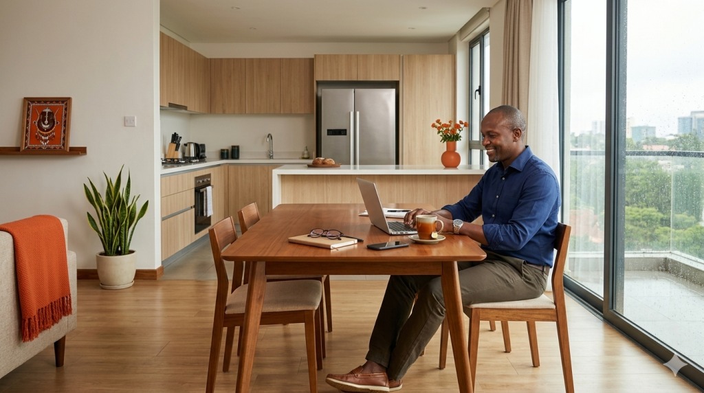 furnished apartment Nairobi monthly stay diaspora returnee settled home Trubay Stayz 2026