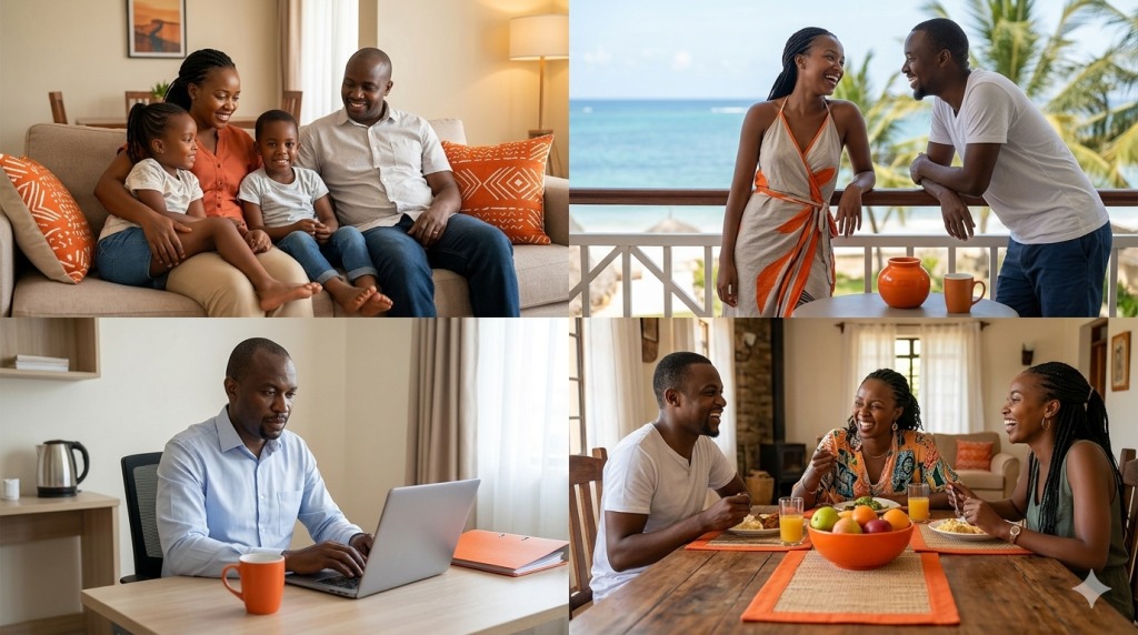 Kenya vacation rental guests all regions families business travellers couples friends Trubay Stayz 2026