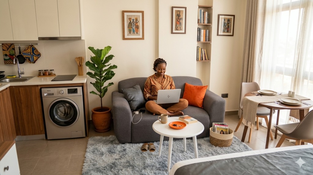 Short stay apartments Nairobi Kenya 2026 guide furnished apartment Trubay Stayz