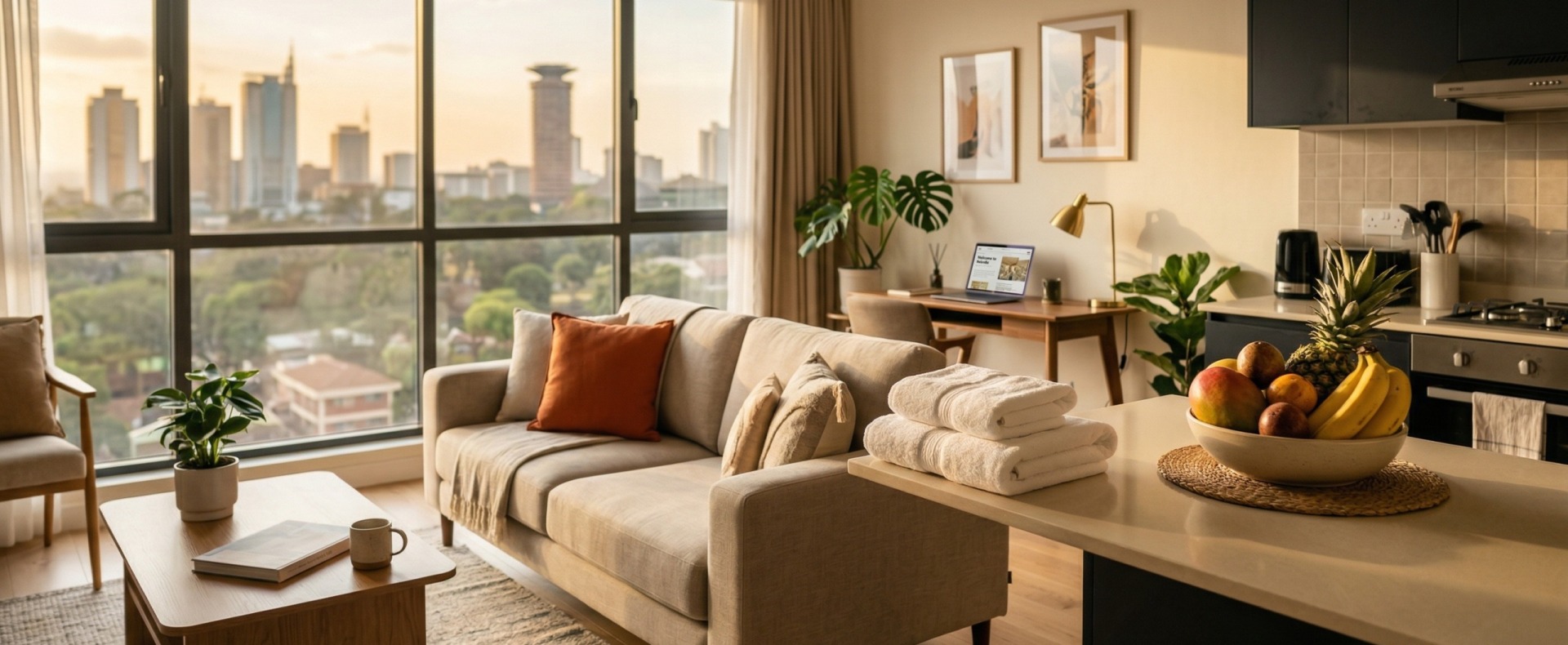 A well-presented furnished apartment in Nairobi is the foundation of successful Airbnb hosting in Kenya — the setup investment pays for itself within the first few months of consistent bookings.